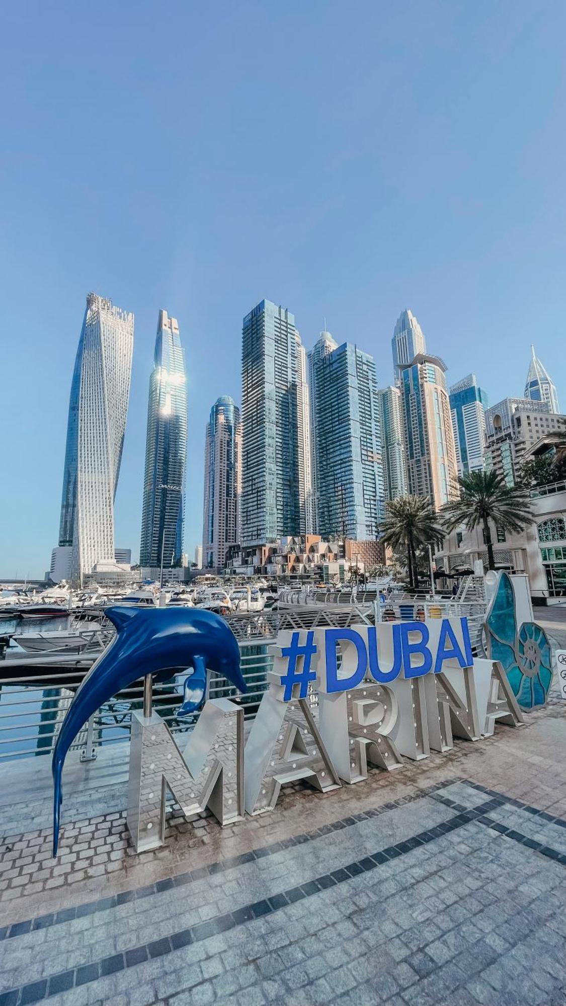 Sea & Palm View Elegant 1 Bedroom Apartment Dubai Exteriör bild