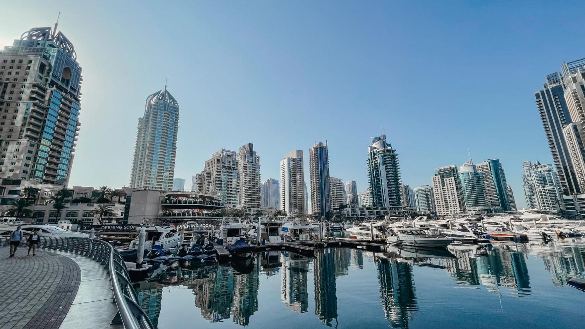 Sea & Palm View Elegant 1 Bedroom Apartment Dubai Exteriör bild